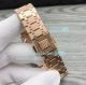 Swiss Replica Audemars Piguet Royal Oak Extra-thin Skeleton Rose Gold Diamond Bezel Watch 42MM (3)_th.jpg